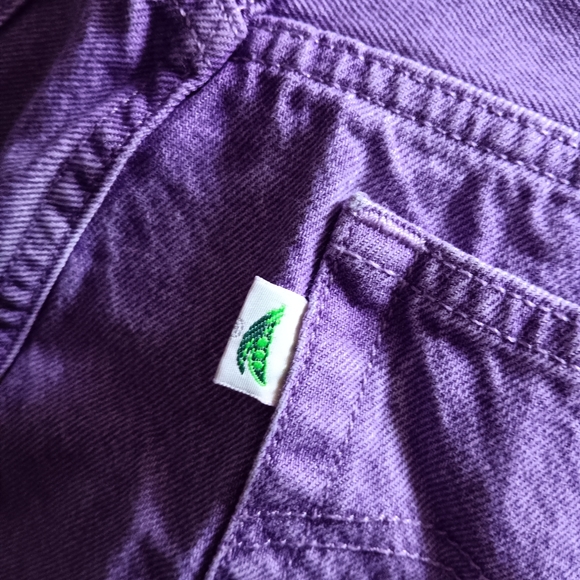 LEVI'S 501 Lavender Purple Premium Fresh High Waisted Shorts 32 - Picture 6 of 8